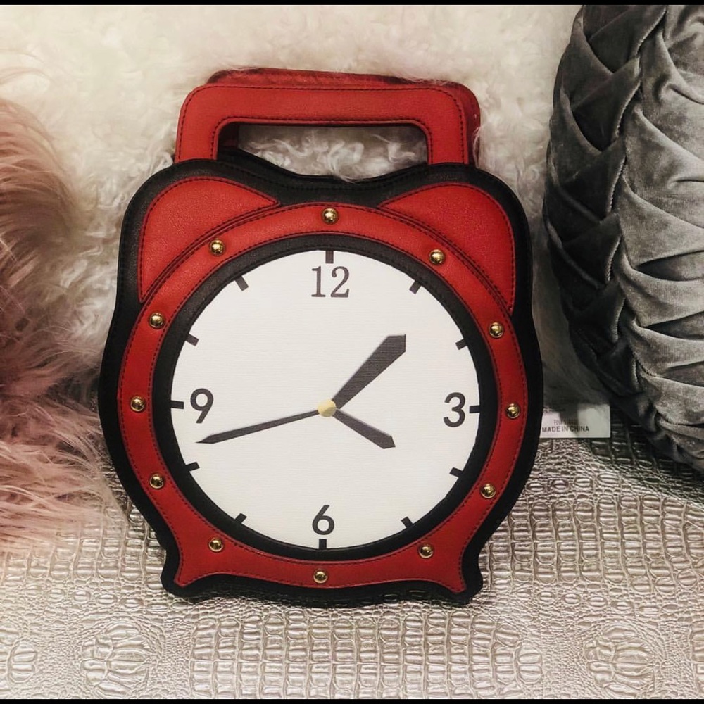 Clock Tote Purse